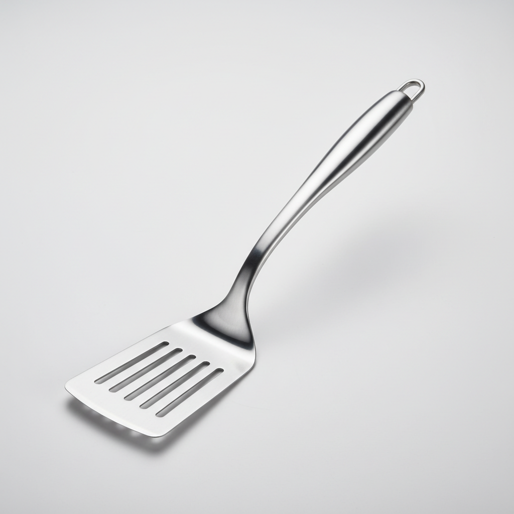 Spatule inox 304 professionnelle fond neutre